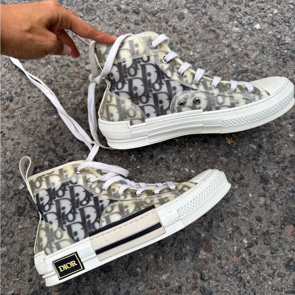 Christian Dior b23 high tops size 38. - Picture 1 of 8